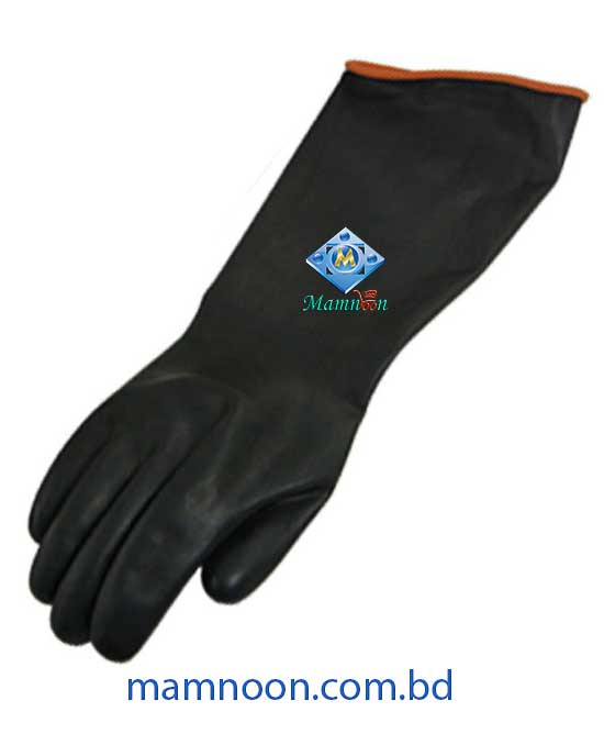 Heavy Duty Double Deck Acid Resistant Alkali and Oil Resistant Safety Work Gloves 1