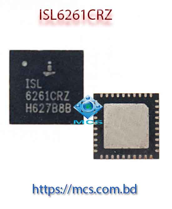 ISL6261CRZ ISL6261 ISL6261 CRZ QFN40 Laptop IC Chip