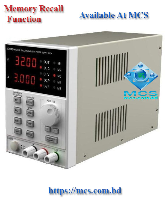 KORAD KA3005D High Precision Adjustable Digital DC Power Supply 30V 5A Memory Recall 04