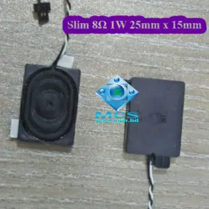 Universal Laptop Internal Speaker Slim 8Ω 1W 25mm x 15mm