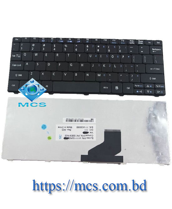 Laptop Keyboard Acer Aspire D255 D255E D257 D260 D270 Series