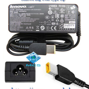 Lenovo Laptop Adapter Charger 20V 4.5A 90W Yellowe Big USB Type Tip