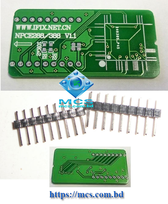 NPCE288 NPCE388 SIO PCB Board For RT809F RT809H Programmer
