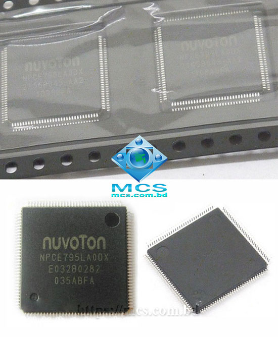 NUVOTON NPCE795LA0DX NPCE795LAODX TQFP128 SIO IC Chipset