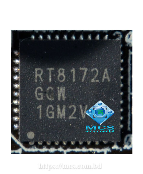 RT8172AGQW RT8172A QFN40 Laptop CPU GPU Power IC Chipset