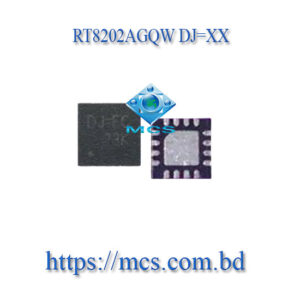 RT8202AGQW RT8202A (DJ=XX) QFN16 Laptop PWM Power IC Chip
