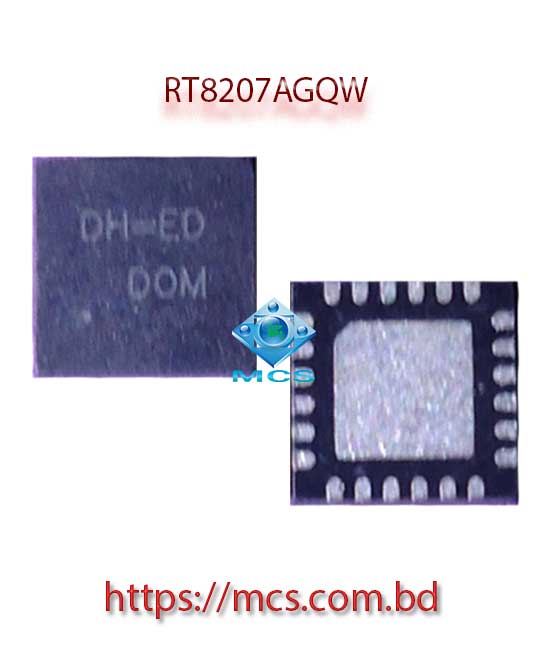 RT8207AGQW DH= DH=CG DH=BG DH=BH DH=CF DH=CK DH=XX QFN28 Laptop Power PWM IC Chip