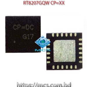 RT8207G RT8207GQW CP=CO CP=CM CP=CH CP=CB CP=DD CP=1E CP=XX QFN Laptop IC Chip