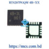 RT8207PGQW RT8207P (4B=XX) 4B XX QFN20 Laptop PWM Power IC Chip
