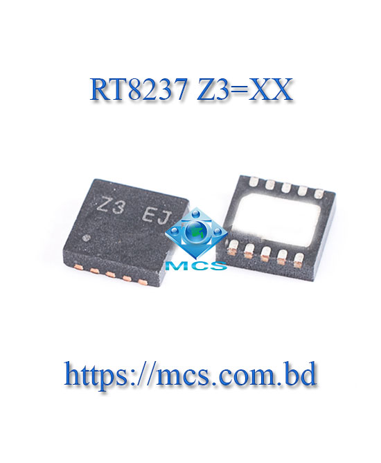 RT8237CGQW RT8237 (Z3=XX) QFN10 Laptop PWM Power IC Chip