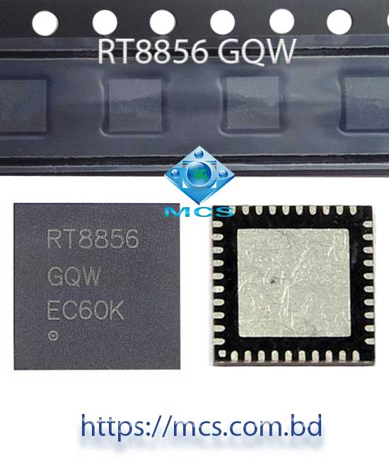 RT8856 GQW RT8856G RT8856GQW QFN40 Laptop IC Chip