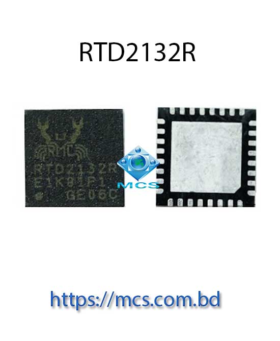 Realtek RTD2132R QFN 28 Laptop IC Chip