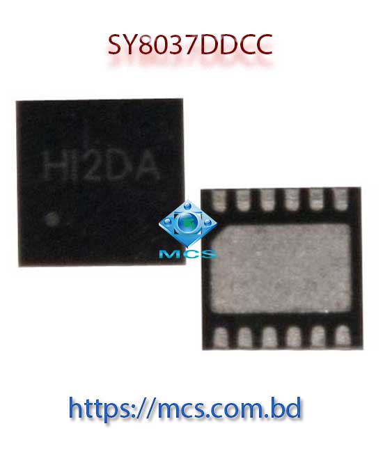 SILERCY SY8037DDCC SY8037D SY8037 (HI2DB HI1AV HI5IA HIxxx) QFN-12 3X3 Laptop IC Chip