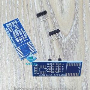 Simple PCB SMD PIN8 DIP BIOS Socket Adpter
