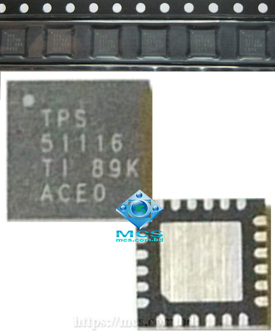 TPS51116 51116 QFN24 Laptop System PWM IC Chip