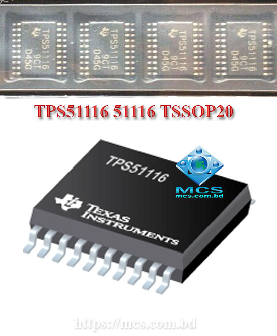 TPS51116 51116 TSSOP20 Laptop RAM PWM IC Chip