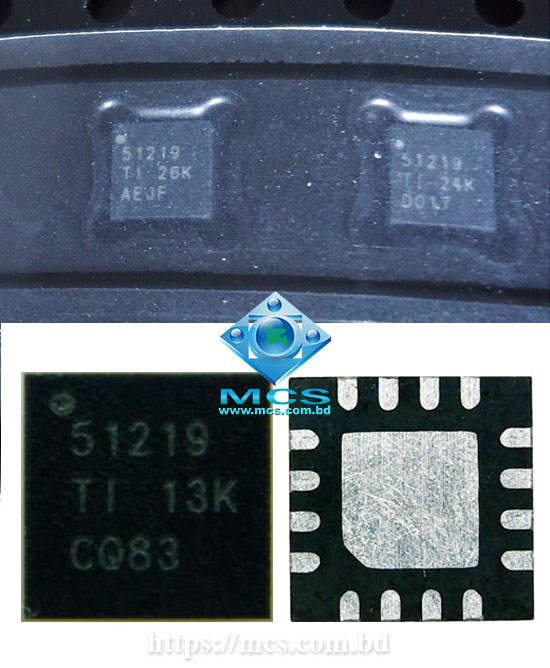 TPS51219 51219 QFN16 Laptop Power PWM IC Chip