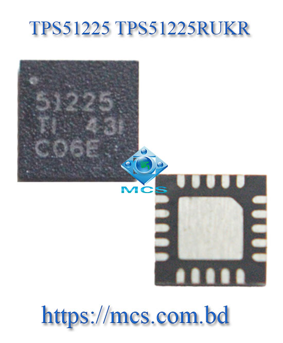 TPS51225 TPS51225RUKR QFN Laptop Power PWM IC Chip