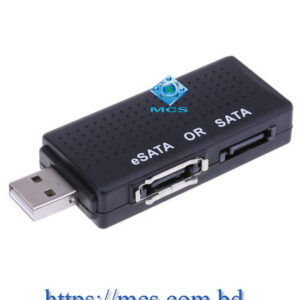 USB-to-eSATA-HDD-SATA-Serial-ATA-Bridge-Dual-Port-Adapter-Converter