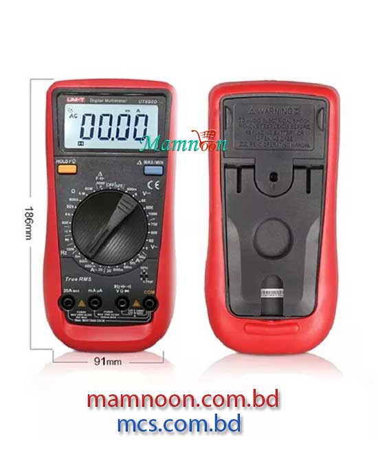Uni t UT890C RMS Digital Multimeter With Temperature Tester 1