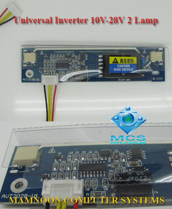 Universal Inverter 10V 28V 2 Lamp for CCFL LCD