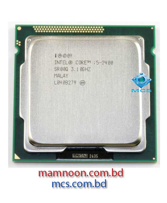 Used Intel Core i5-2400 Quad Core 3.1 GHz 2nd Gen Desktop Processor