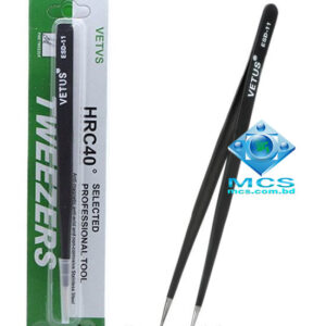 VETUS ESD-11 Anti-Static Fine TIP Stainless Steel Tweezers Best Quality