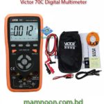 Victor VC70C Digital Multimeter RS232 6000 Counts Auto AC DC Res Cap Freq Temp