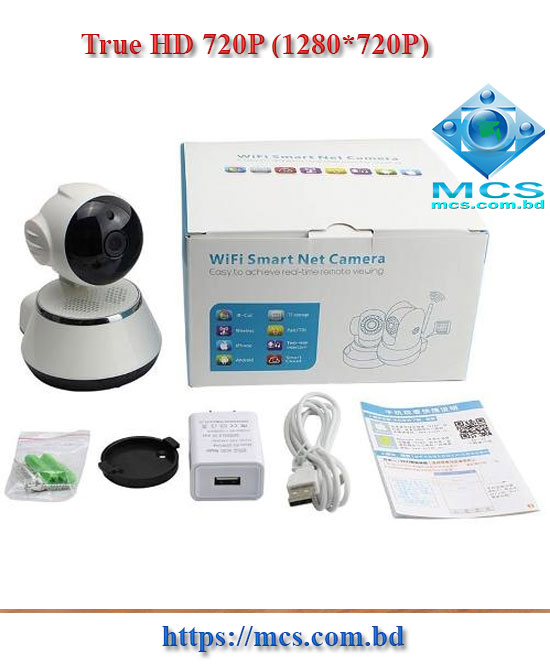 Wireless WIFI CCTV IP Camera True HD 720P PanTilt Night Vision Motion Detection 5 1