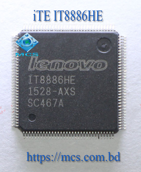 iTE IT8886HE AXS TQFP128 SIO IC Chipset